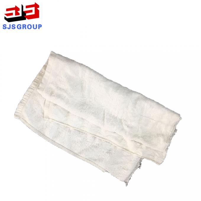 50kg/Bale 55cm White Cotton Wiping Rags
