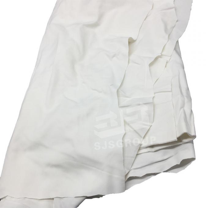 Regular Size White Bed Sheet Rags 100% Cotton sheeting Rags Textile Waste Recycled Cotton Cloth Industrial Cleaning Rag 2