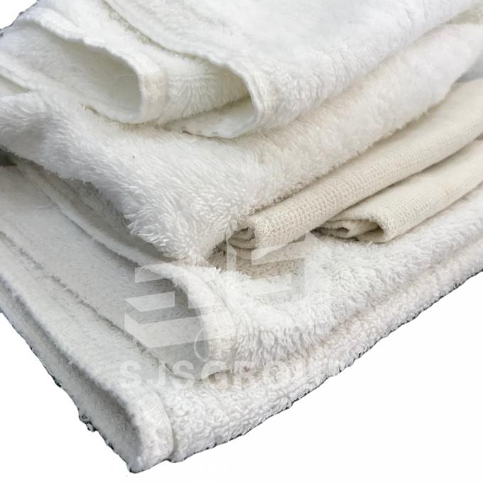 Bulk rags soft material water absorbent recycled white mixed towel rags cotton wiping rags trapos para mechanics 0