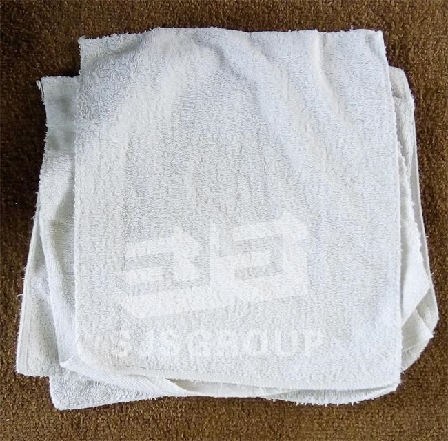 Bulk rags soft material water absorbent recycled white mixed towel rags cotton wiping rags trapos para mechanics 3