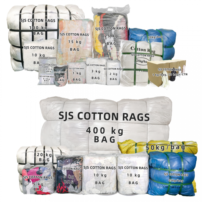 Cleaning Machine 5kg/Bag 40*65Cm Cotton Towel Rags 3