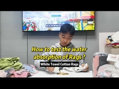 Oil Absorption T Shirt Wiping Industrial Cotton Rags