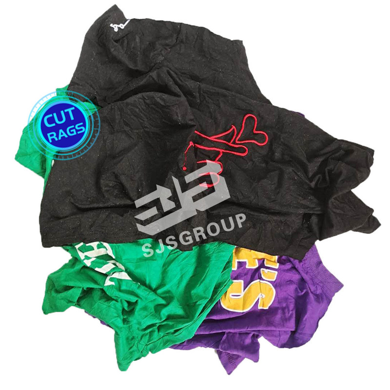 Lint free Mixed Colored Rags 100% Cotton Industrial Cleaning trapos ...