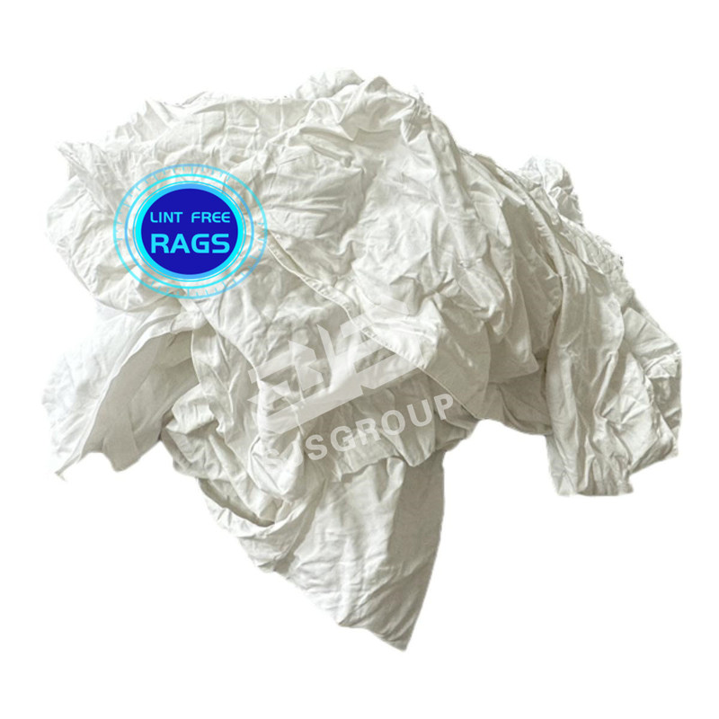 White Bed Sheet Cotton Waste Rags Use for Cleaning Machine Oil Paint ...