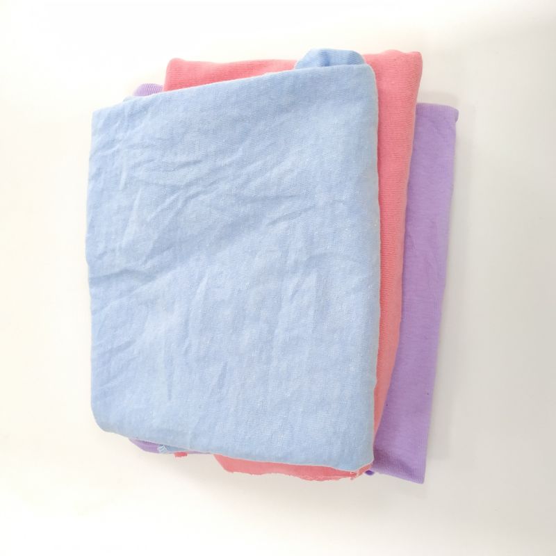 Oil Cleaning 2kg/Bag 45cm Colored T Shirt Rags