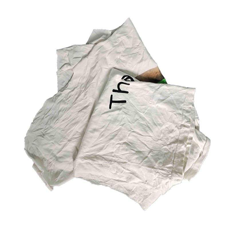 100kg Packaging 85% Cotton White Cleaning Rags