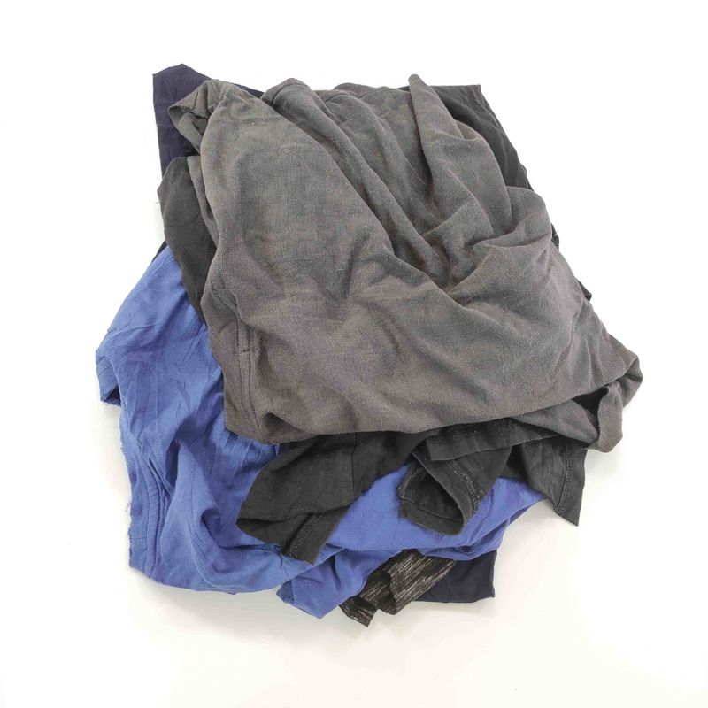 No Sequin 35×50cm 25kg/Bale Bulk T Shirt Rags