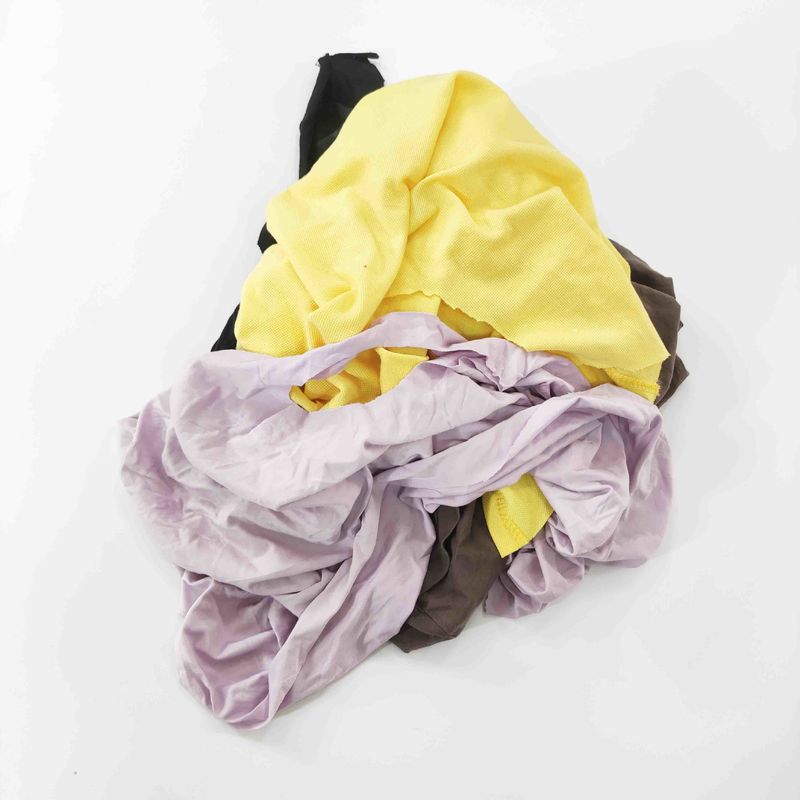 40*40cm 50kg/Bale Recycled T Shirt Rags