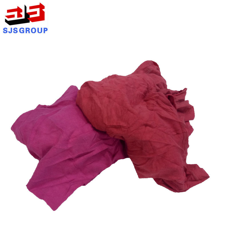 Water Absorbent Dark Color Industrial Cotton Rags 35*55cm