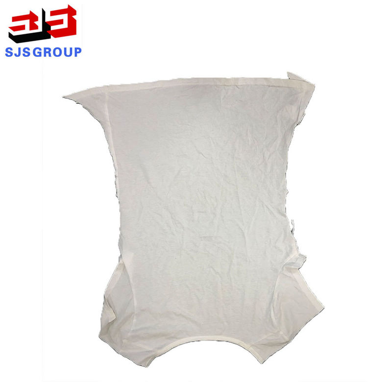 Pure White 40*50cm 100kg/Bale Industrial Cleaning Rags