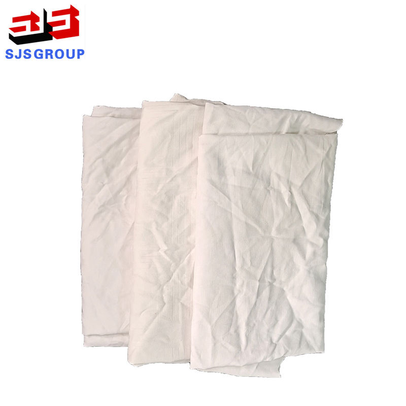 White 100% Cotton 20kg/Bag Bulk Recycled Rags