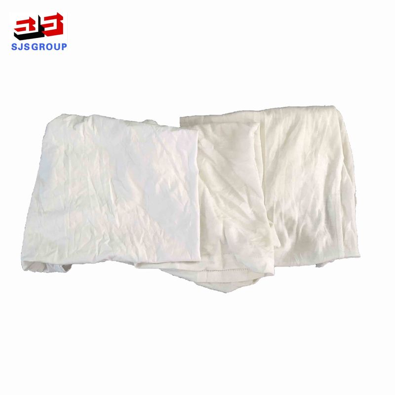 25kg/Bale 25*55cm Pure Cotton T Shirt Rags