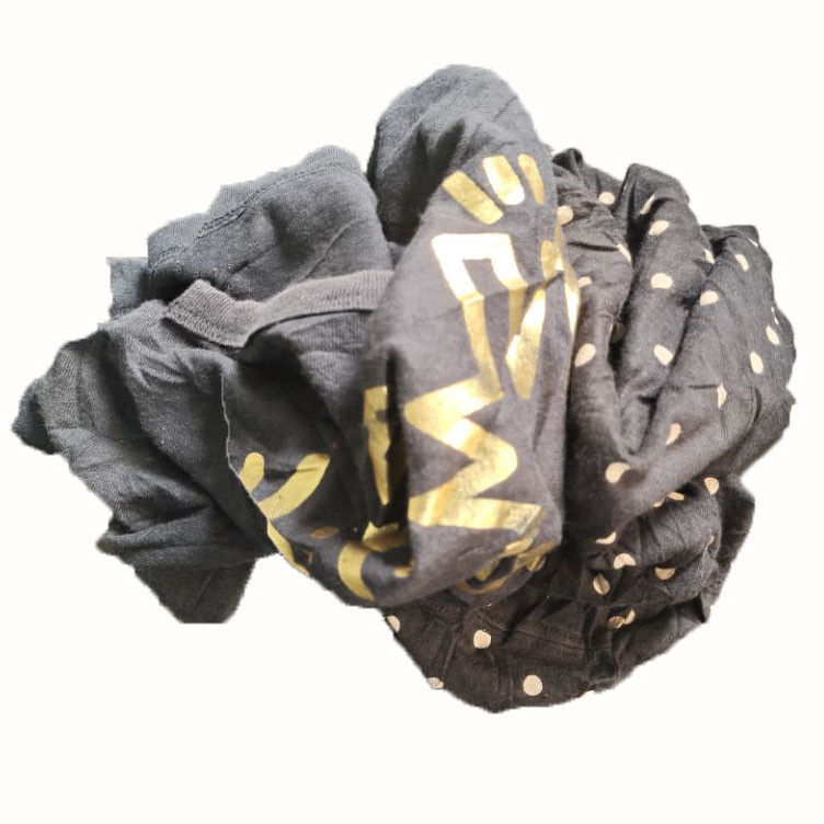 5kg Bale 85% Cotton Wiping Rags With Print And Logo