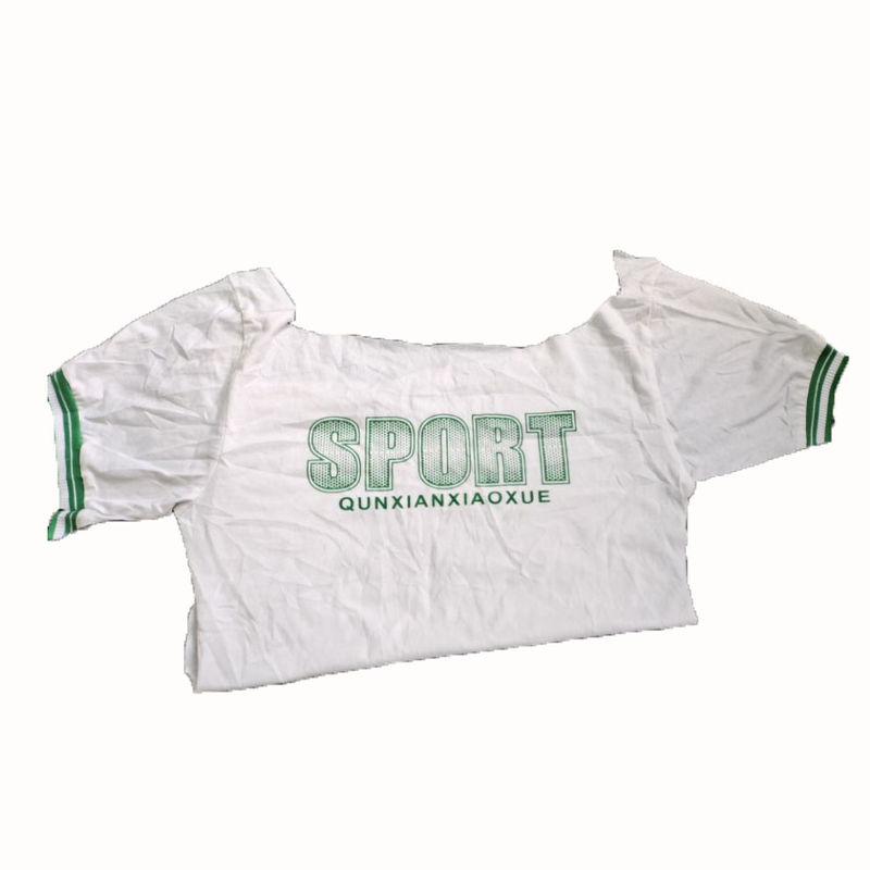 No Dirty 40kg/Bale White Cotton Rags With Print And Logo