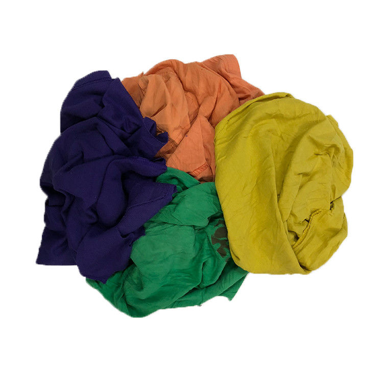 35x60cm Polo Colored Shirts Cut Mixed Cotton Rags