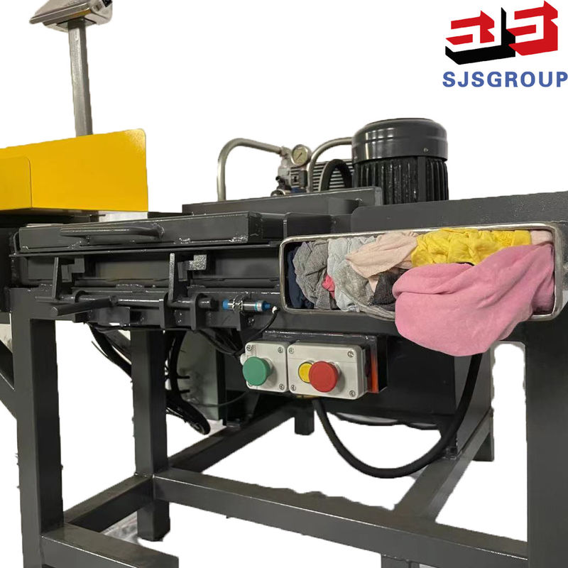 Artificial Feeding Cotton Fiber Briquetting Machine With PLC Control System