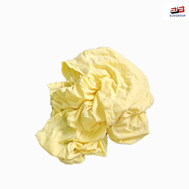 Recycled Cotton Mixed Colored T Shirt Rags For Auto Cleaning​