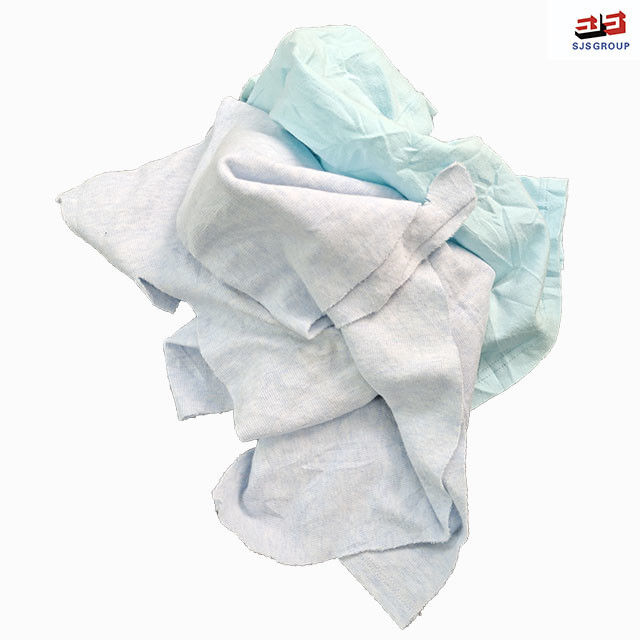Recycled Cotton Mixed Colored T Shirt Rags For Auto Cleaning​