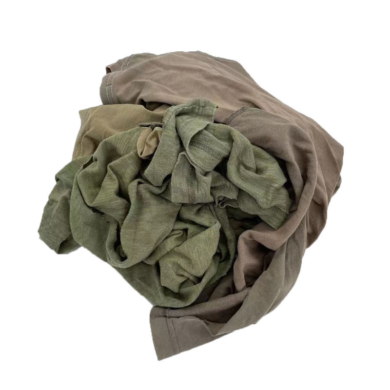 BV Bleached Washed Industrial Cotton Rags Strong Water Absorption