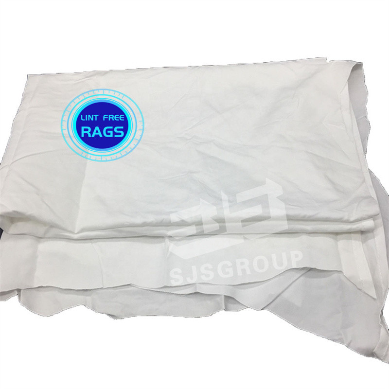 Soft Material White Bed Sheet Cotton Rags Industrial Clothing Wiping Rags