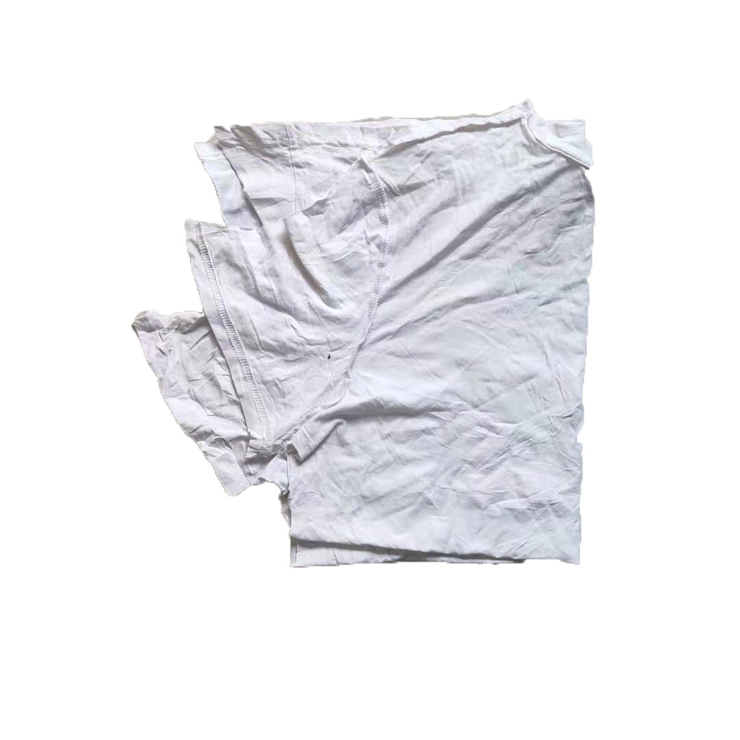 ISO Certified 100% Cotton 40kg/Bale Tee Shirt Rags