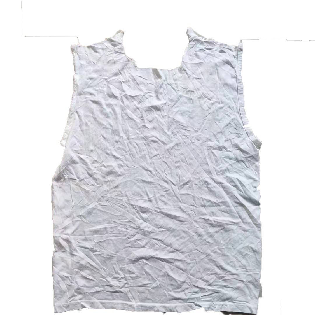 SGS Decontamination Hosiery T Shirt White Rags Bulk