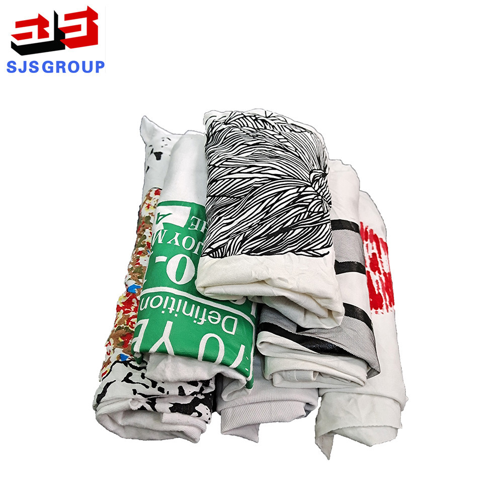 Dark Color Cotton T Shirt Rags 50*50cm For Industrial Wiping