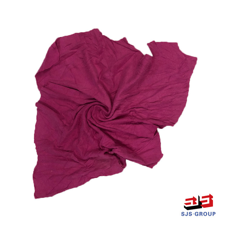Free Sample Oil Wiping 50kg/Bag Colored T Shirt Rags