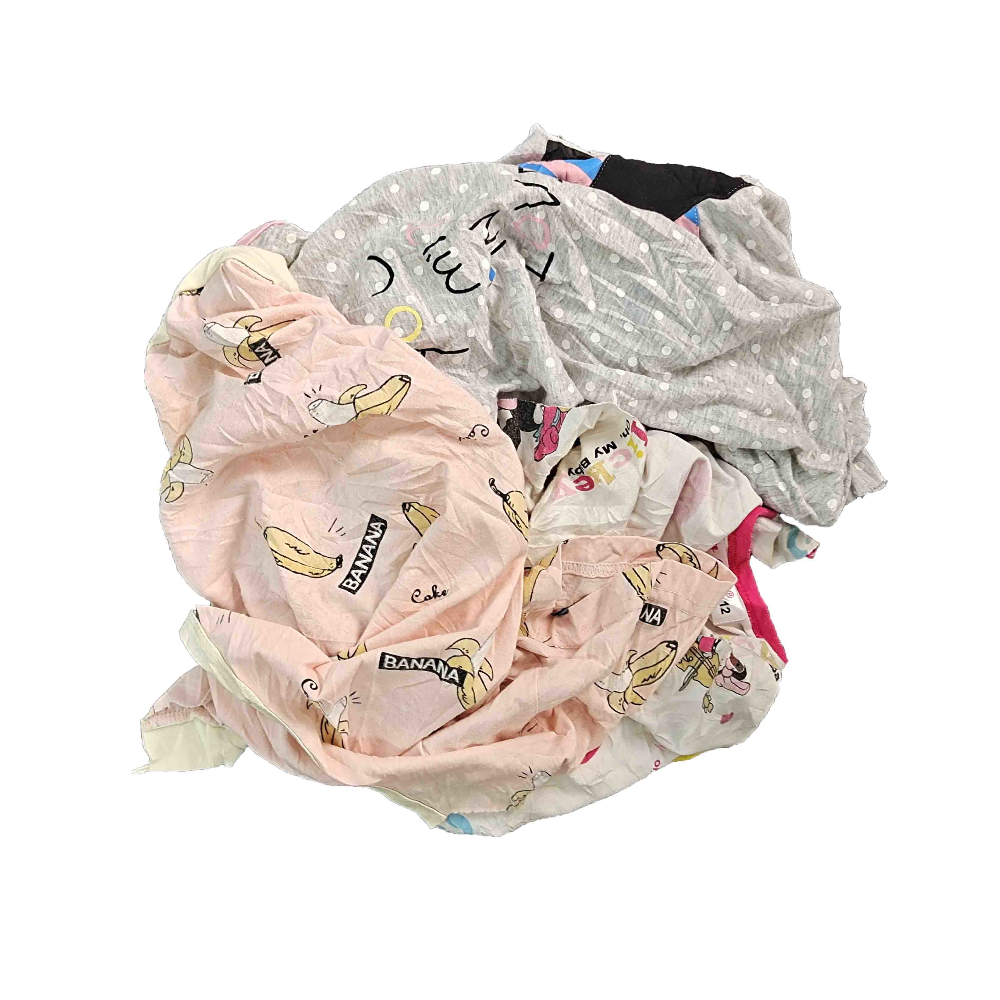 Strong Oil Absorbency 100kg/Bale Mixed Cotton Rags