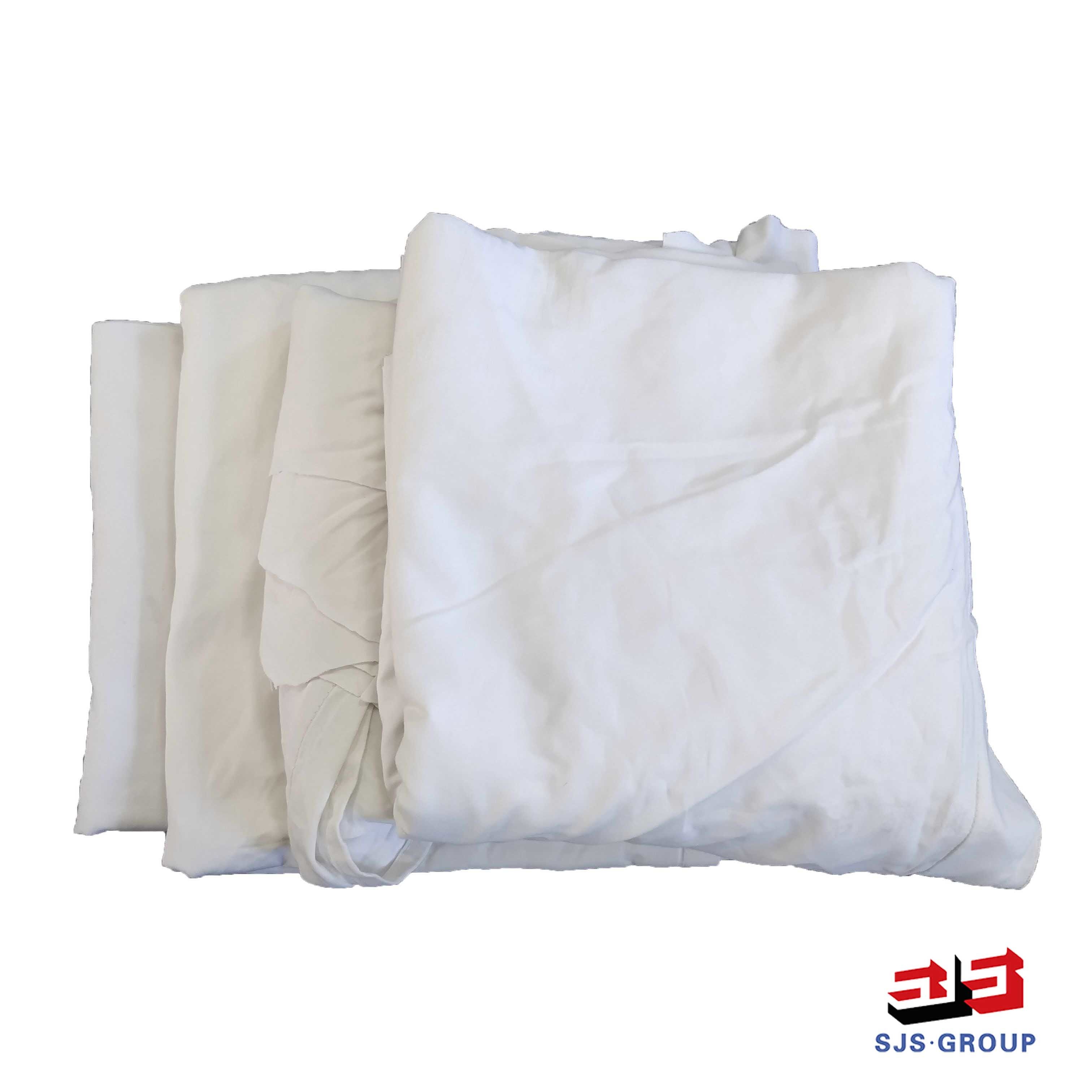 50-100Cm 20kg/Bale White Cotton Wiping Rags