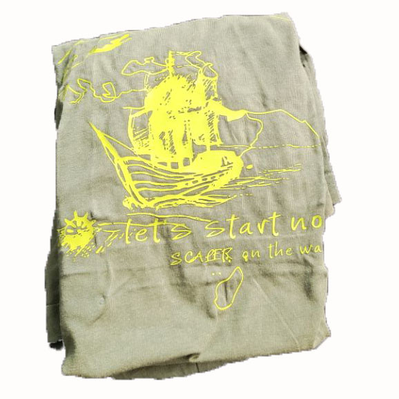 5kg Bale 85% Cotton Wiping Rags With Print And Logo