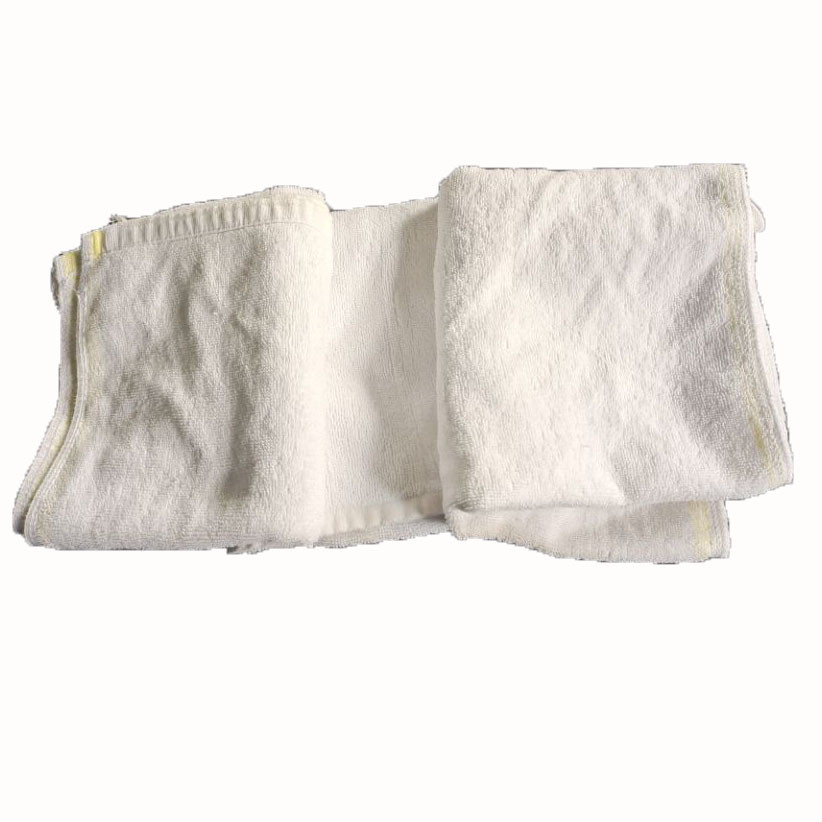 100kg/Bale 40*65Cm White Towel Rags
