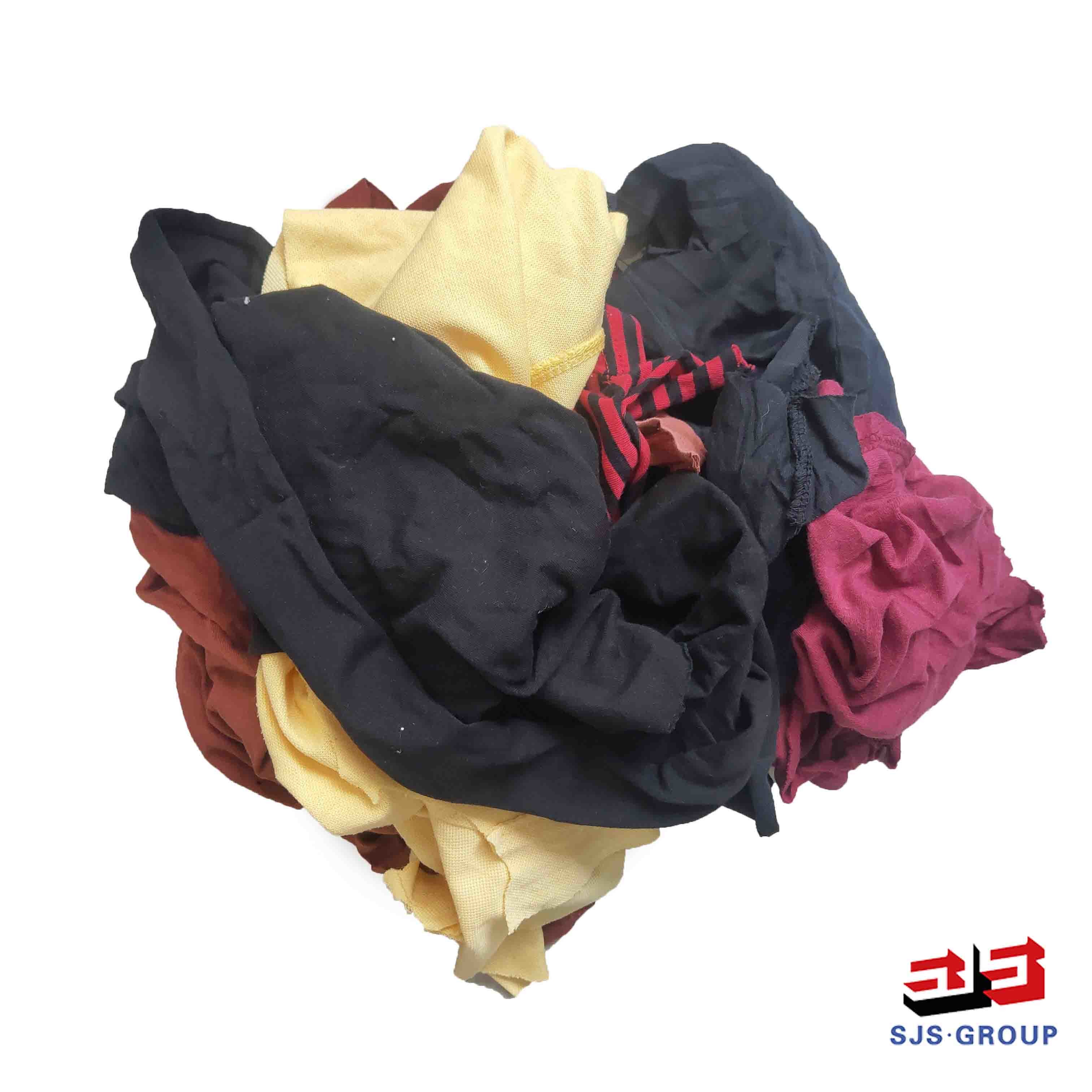 Used T Shirt 0.5Kg/Bale Industrial Wiping Rags