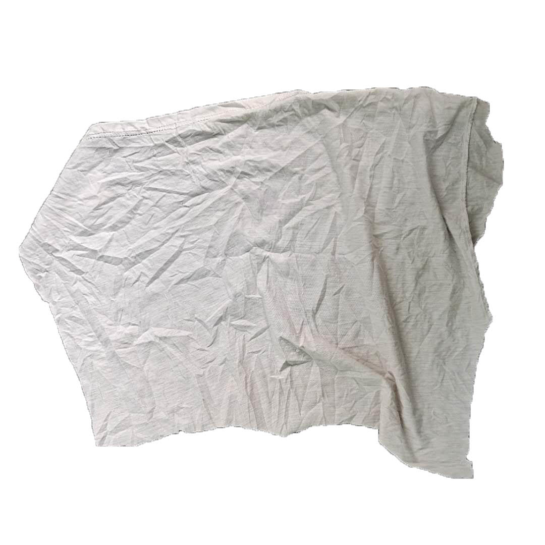 25Cm 95% Cotton 10kg/Bale Reclaimed Cotton T Shirt Rags