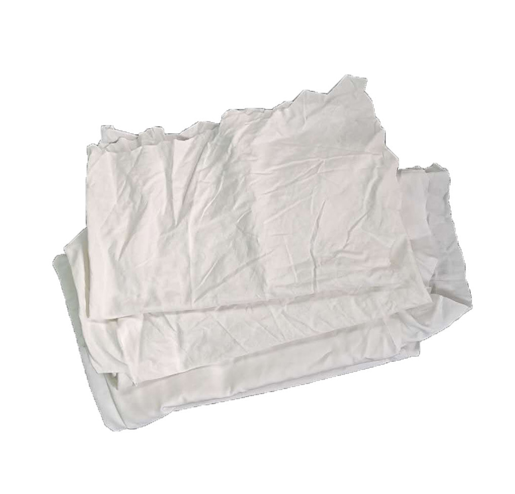 Low Lint 25Kg/Bale 100cm White Cloth Rags