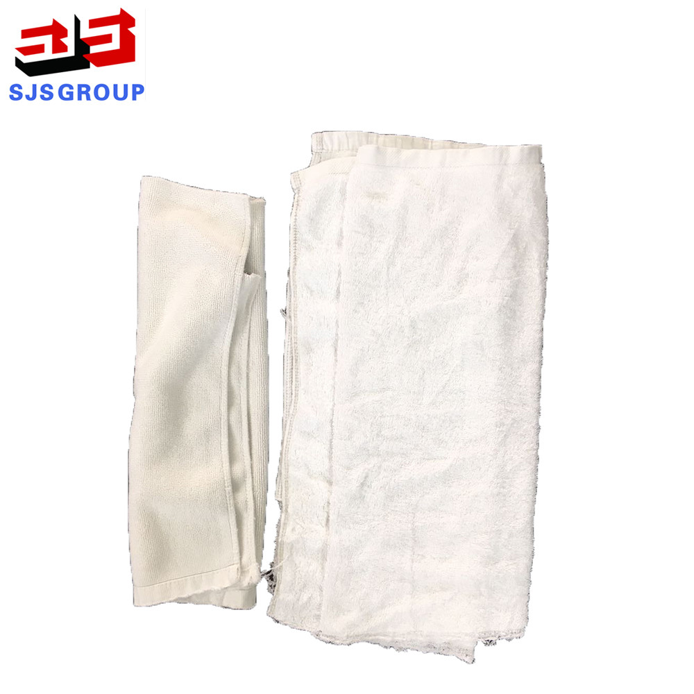 50kg/Bale 55cm White Cotton Wiping Rags