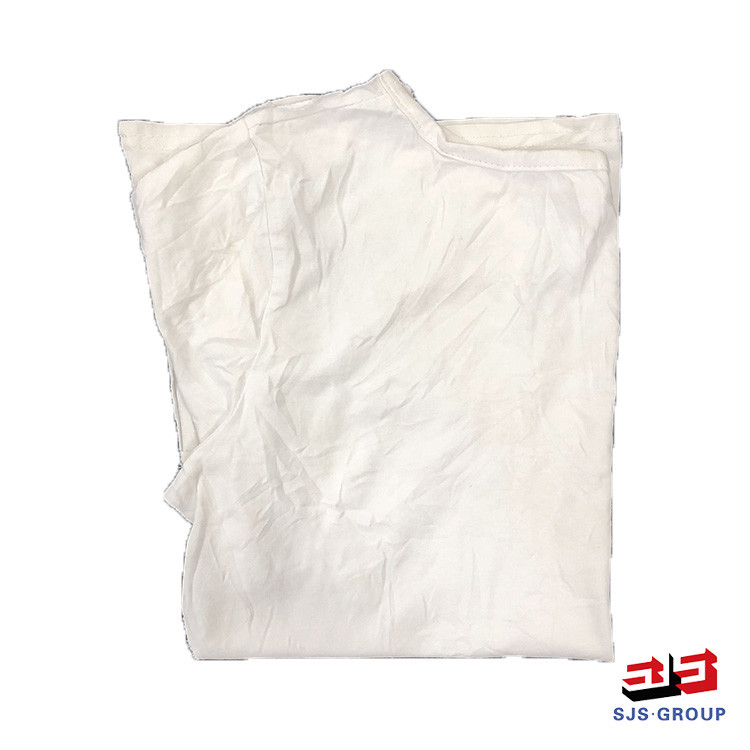 25kg/Bale 35cm White Cotton Wiping Rags