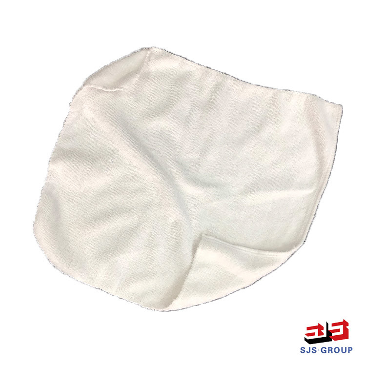 ISO9001 Car Cleaning 100kg Packing White Towel Rags