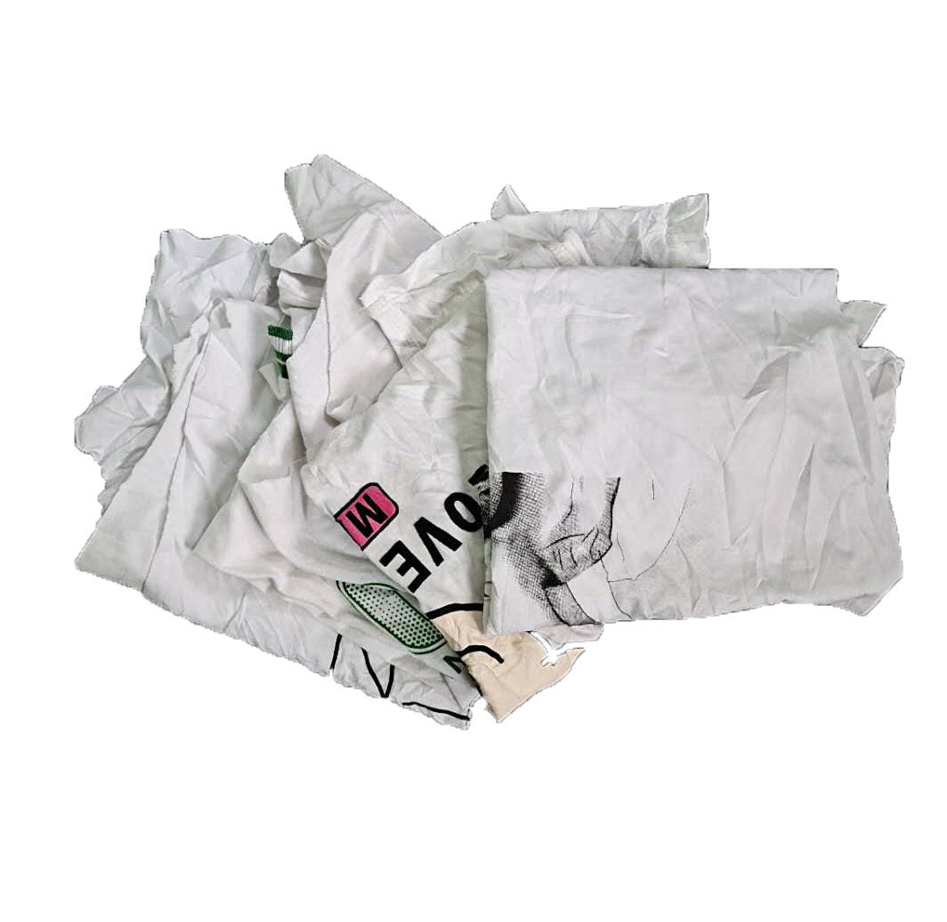 10Kg Packaging 30*50cm Cotton T Shirt Rags