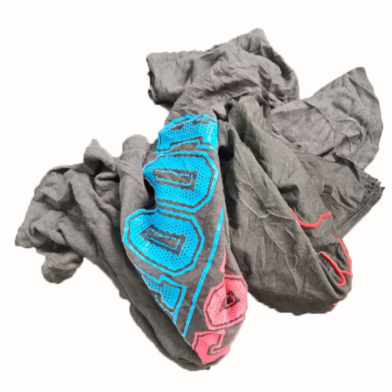 25kg Packing 55cm Reclaimed Cotton T Shirt Rags