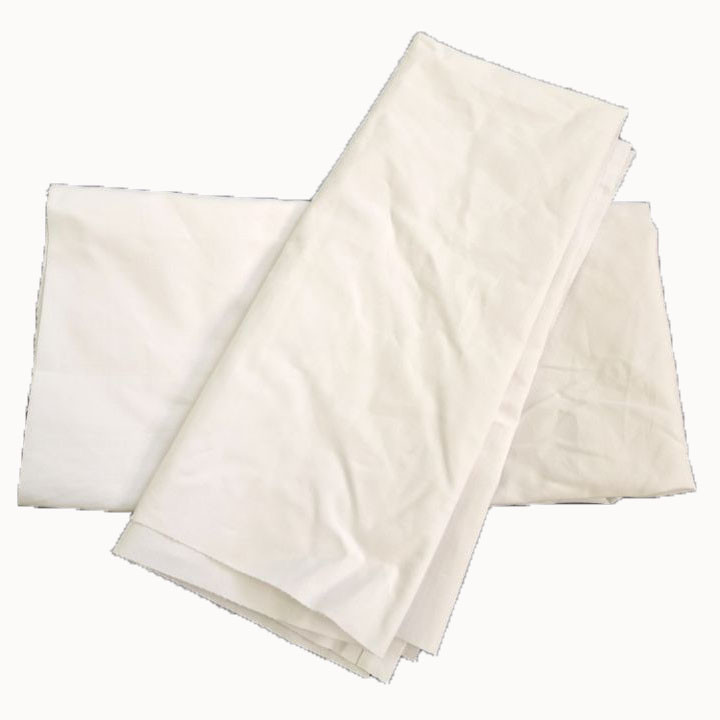 No Stain Recycled White Bed Sheet Industrial Cotton Rags