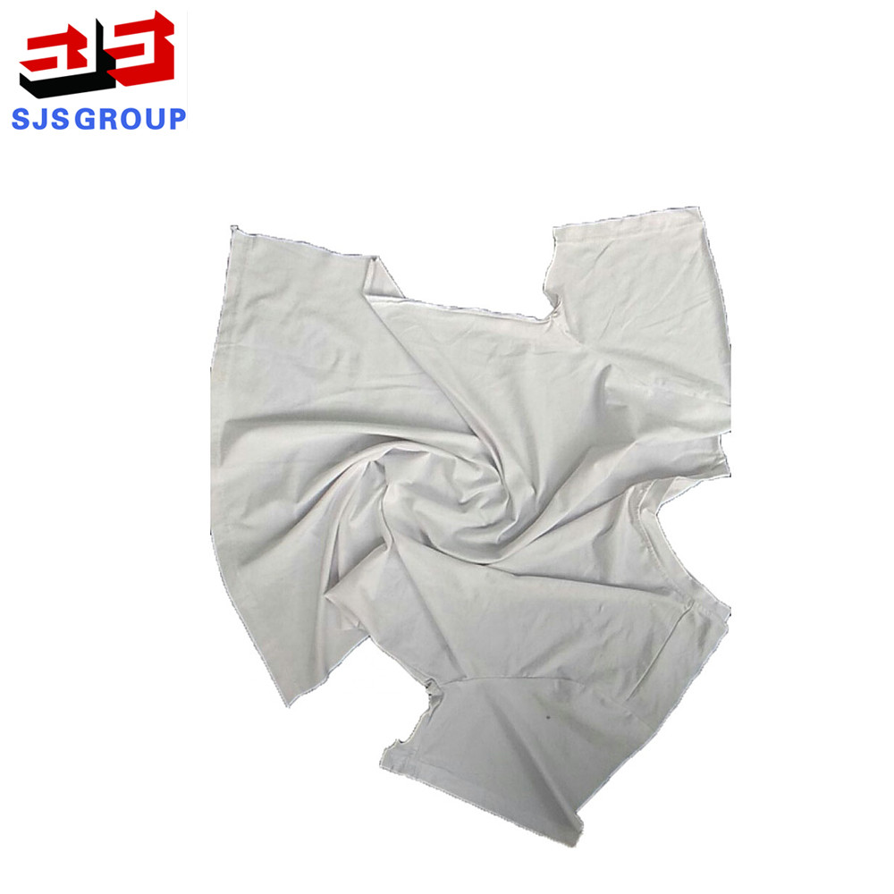 Pure White 100 Percent Cotton Rags For Industrial Wiping Rags
