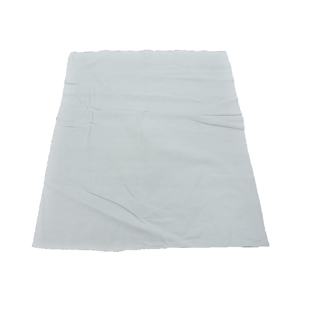 No Stain White Bed Sheet Cotton Rags For Industrial Cleaning