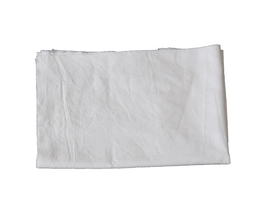 No Stain White Bed Sheet Cotton Rags For Industrial Cleaning