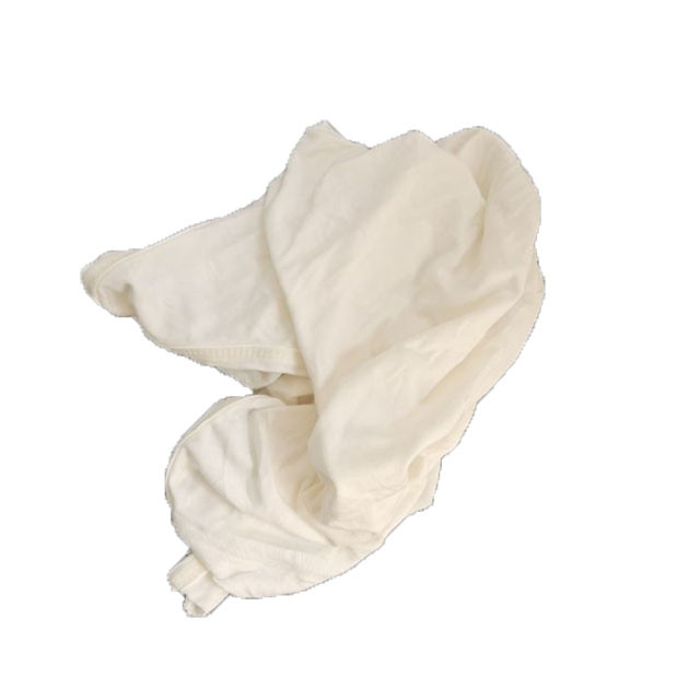Recycled White T Shirt Industrial Cotton Rags
