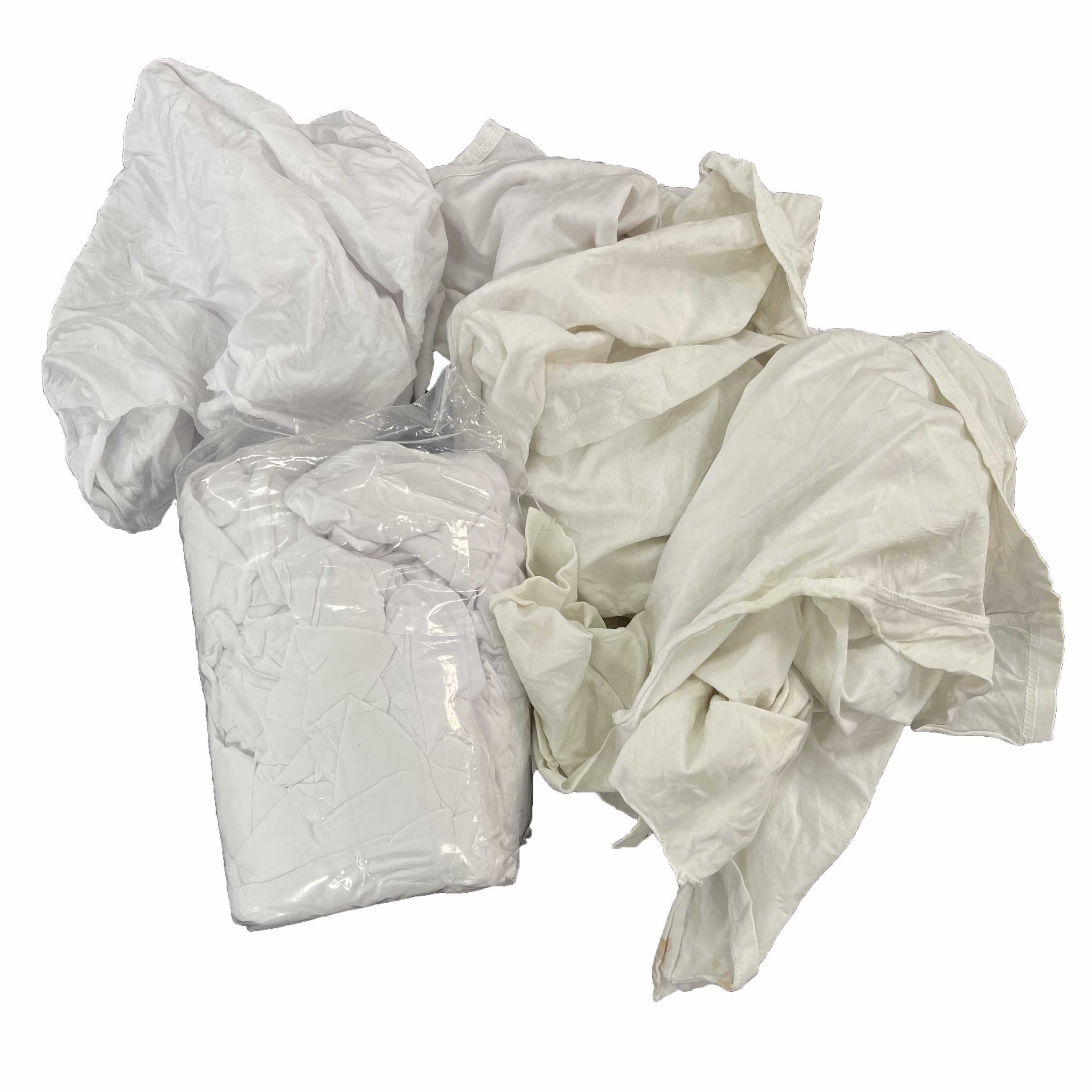 New Design Top Quality Lint Free White Cotton Rags For Marine Cleaning