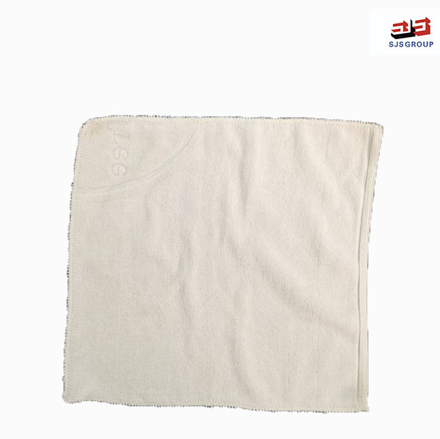 Non Speckled Lint Free Square Cotton White Towel Rags For Ship Cleaning